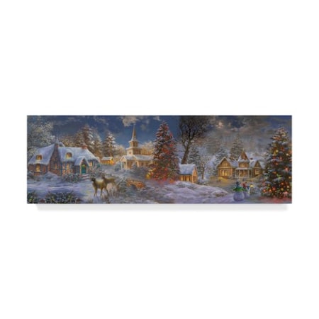Nicky Boehme 'Stillness Of Christmas' Canvas Art,6x19